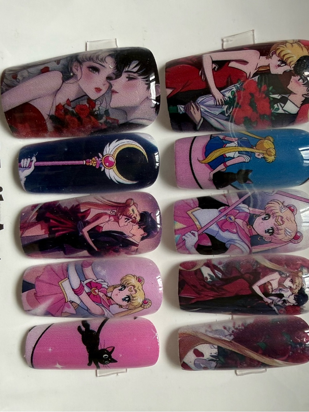 sailor moon nails high quality size large